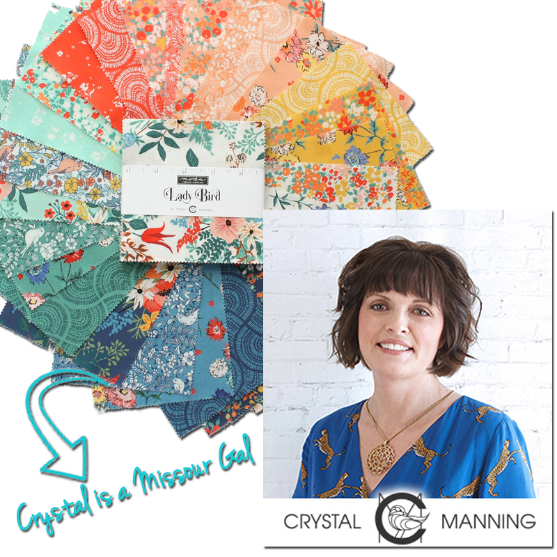 Crystal Manning, Moda fabric designer