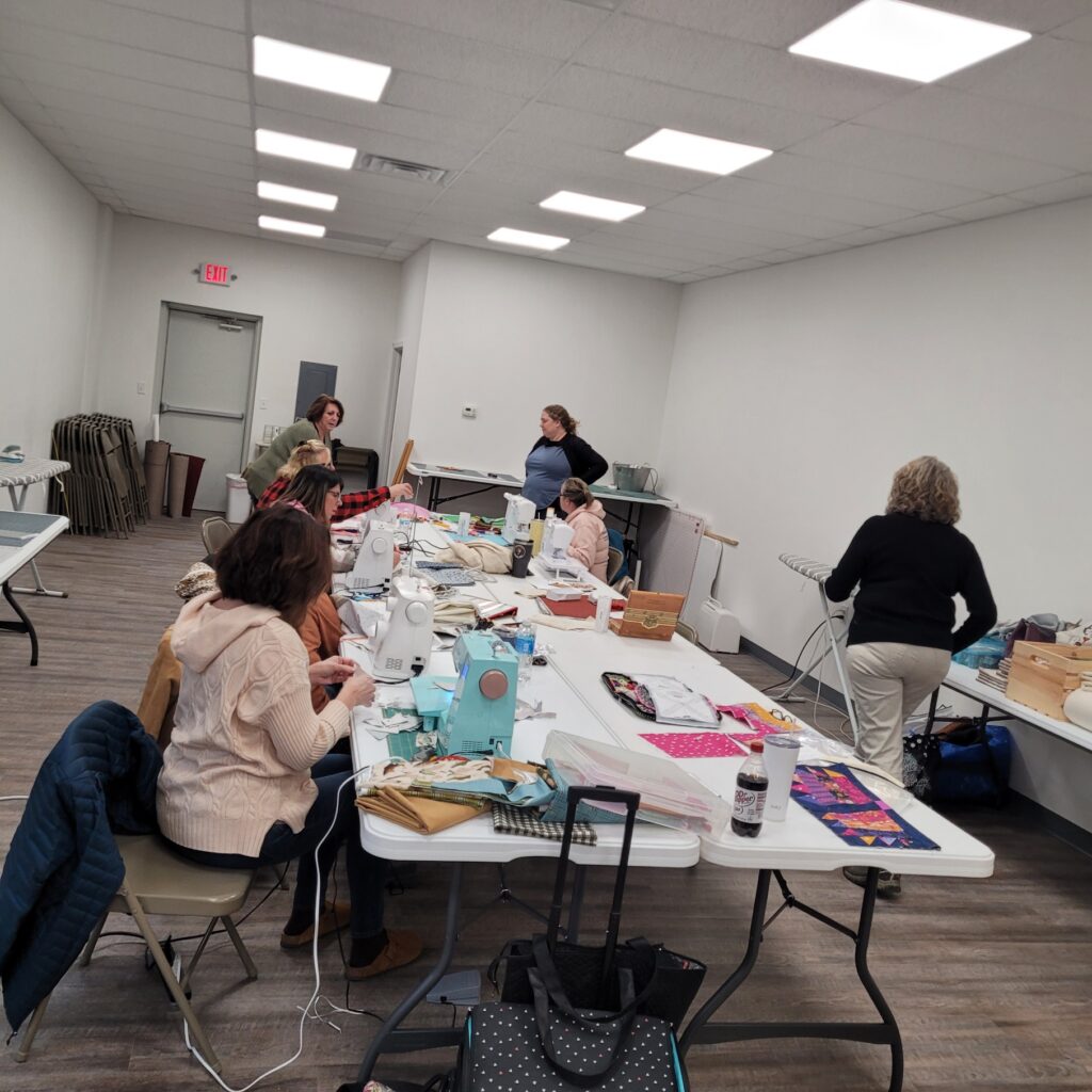 Quilting Bee's new designated classroom space