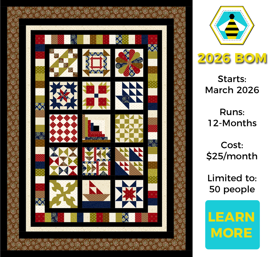 Underground Railroad Sampler Block of the Month