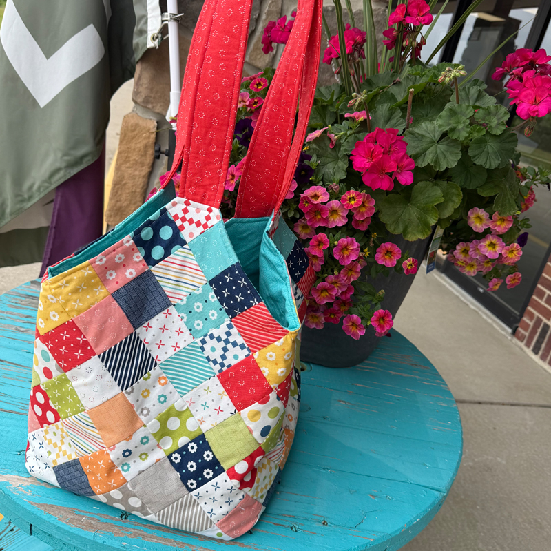 Mondo bag class in Hermann, MO